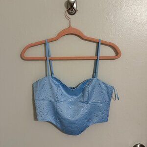 Superdown Crop Top